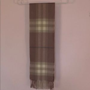 BURBERRY 100% Cashmere Scarf